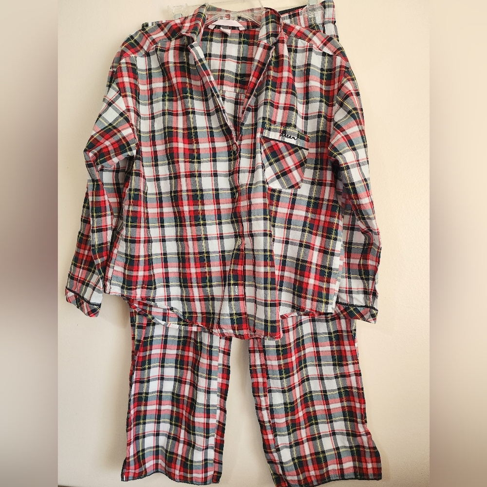 Victoria Secret Womens Pajamas - Red and White